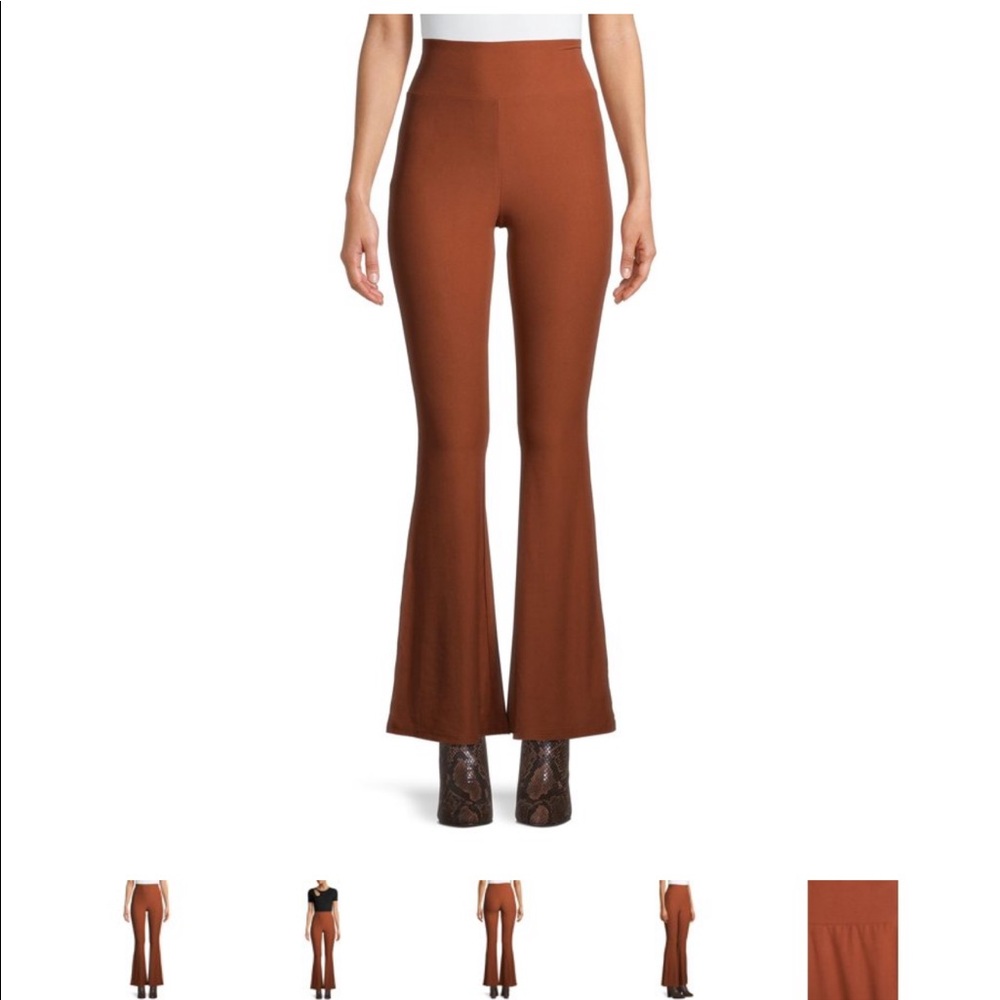 No Boundaries Brown Bell Bottom Pants